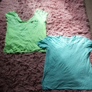 Hollister american eagle tees